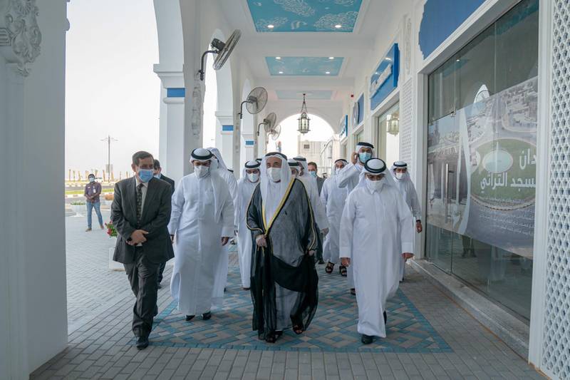 The Ruler also visited the new Soor Kalba project. Wam