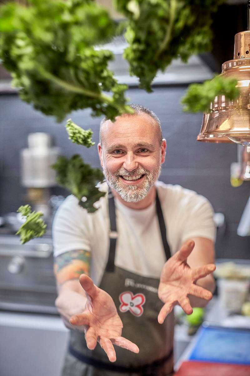 Rodrigo de la Calle hopes to be remembered as 'the precursor of green cuisine in Spain'. Photo: Rodrigo de la Calle