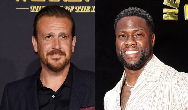 Comedy actor Jason Segel said Kevin Hart moved into his house at the request of writer and director Judd Apatow. AFP