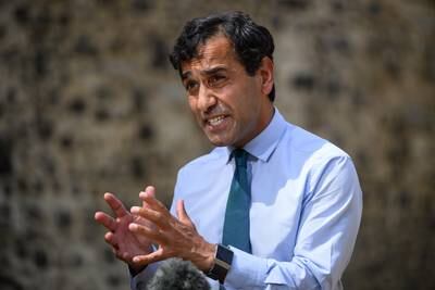 OUT OF THE RACE: Rehman Chishti — newly appointed Foreign Office minister had spoken of the importance of lower taxes and having a small state with a big society. 'It’s about aspirational conservatism, it’s about fresh ideas and then it comes down to having a fresh team.' Getty Images