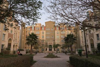 A view of Discovery Gardens, which is a popular and affordable area in Dubai. To evict an existing tenant, a landlord must provide one of four reasons as to why they are doing so before putting the tenant on a 12-month eviction notice. Jeffrey E Biteng / The National