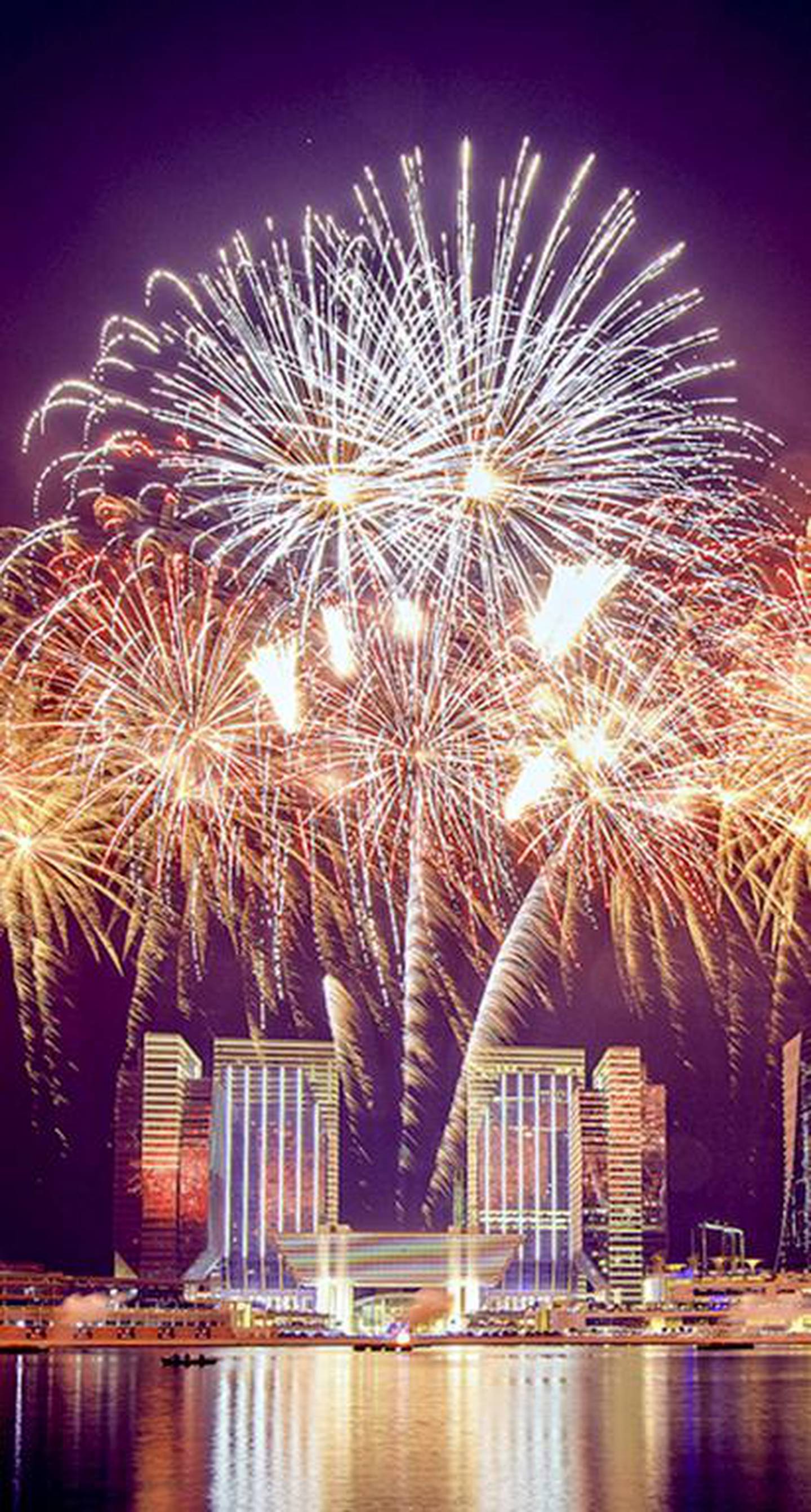 Al Maryah Island will ring in 2022 with a fireworks spectacle. Photo: Al Maryah Island