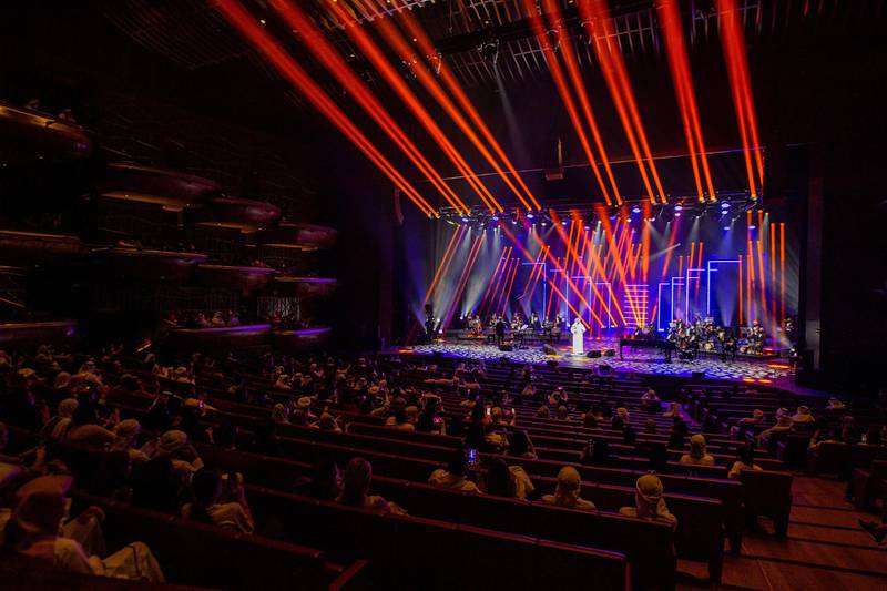 Dubai raised its curtains once again with an Eid concert featuring Emirati star Hussain Al Jassmi on August 1, 2020. Courtesy Hussain Al Jassmi
