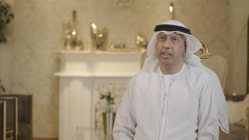 Abdel Rahman Al Jaberi, the first Emirati patient to undergo a bone marrow transplant. WAM