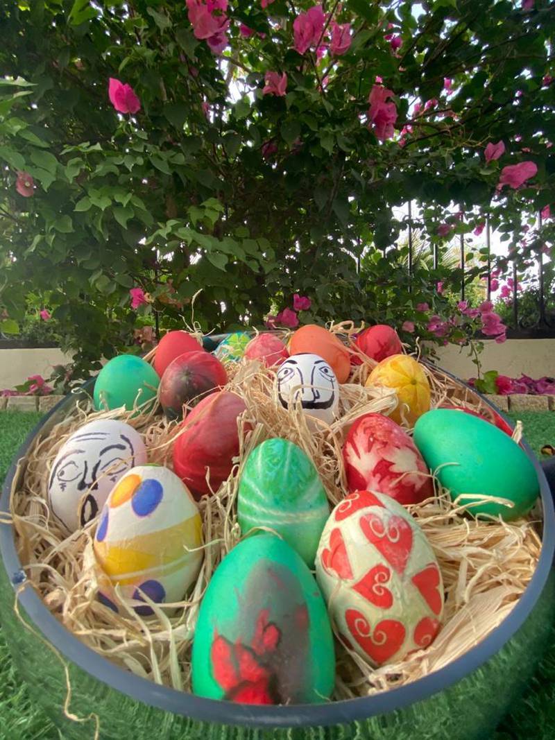 People have been decorating eggs for centuries, and we decided to try our hand at this age-old custom. All photos Razmig Bedirian