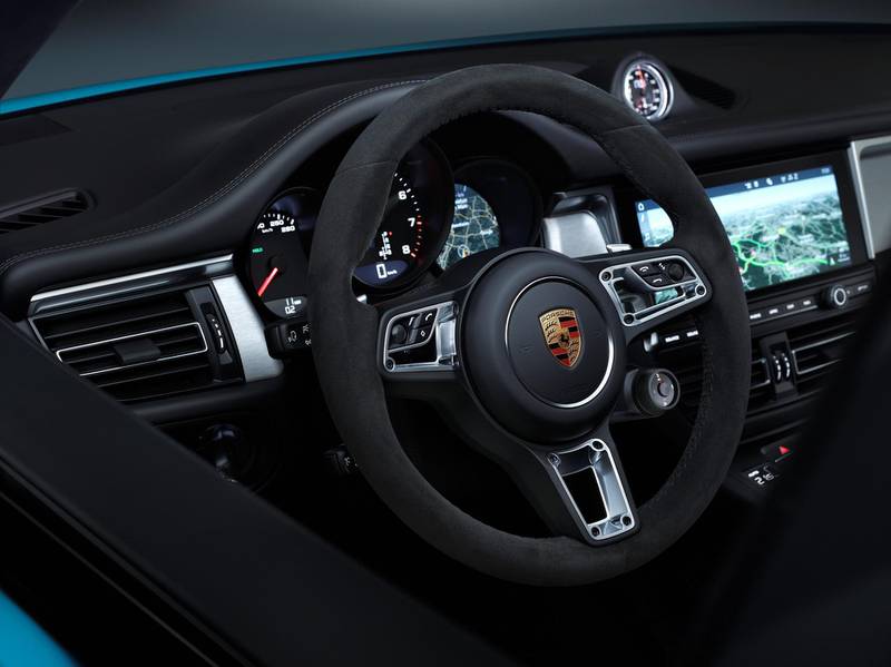 The Macan offers a broad range of apps, accessed via a 10.9-inch touchscreen. Porsche