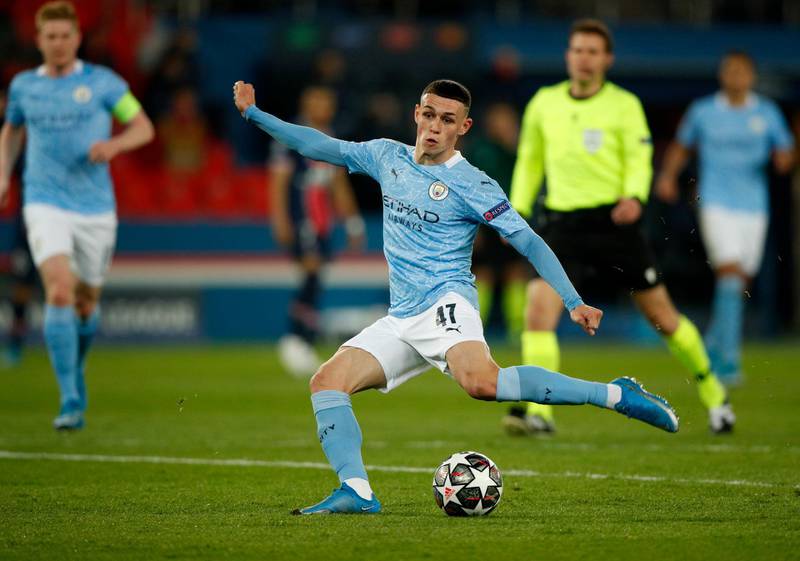 Phil Foden - 7: Good ball into box to pick out Mahrez after 33 minutes. Then should have levelled the scores just before break when he fired straight at Navas with goal at his mercy after going for power rather than placement. Saw flicked header fly straight into Navas’ hands with quarter of an hour to go, then set out on lovely weaving run in last few minutes but could only direct shot with outside of his left boot straight at keeper. EPA