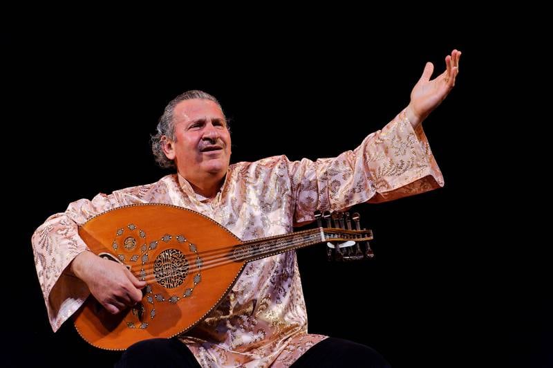 Ibrahim Keivo is an accomplished player of the oud, buzoq and saz. All photos: Syrian Arts and Culture Festival