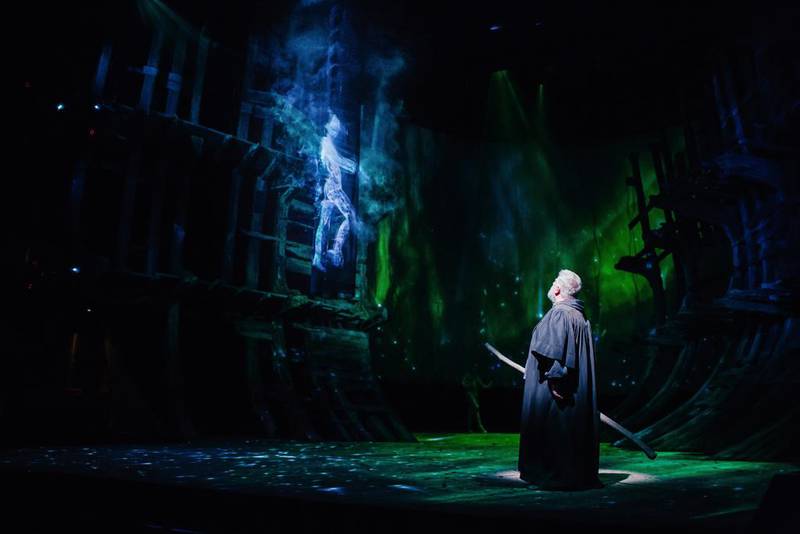 Intel, the Royal Shakespeare Company and the Imaginarium Studios collaborate on a ground-breaking production of Shakespeare’s "The Tempest," incorporating the most cutting-edge technology. Technology developed by The Imaginarium Studios and powered by Intel’s processors takes audiences on a journey where performance capture technology renders a digital avatar, Ariel, live on stage. (Credit: Intel Corporation)