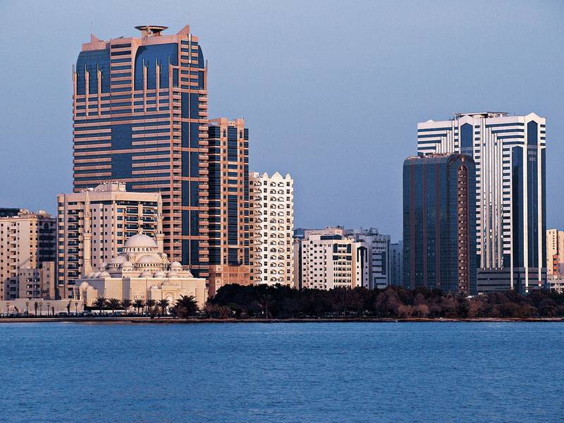 The Sharjah skyline. The total real estate transactions in Sharjah grew 22.7 per cent year-on-year in the third quarter to Dh5.7bn. Courtesy Asteco
