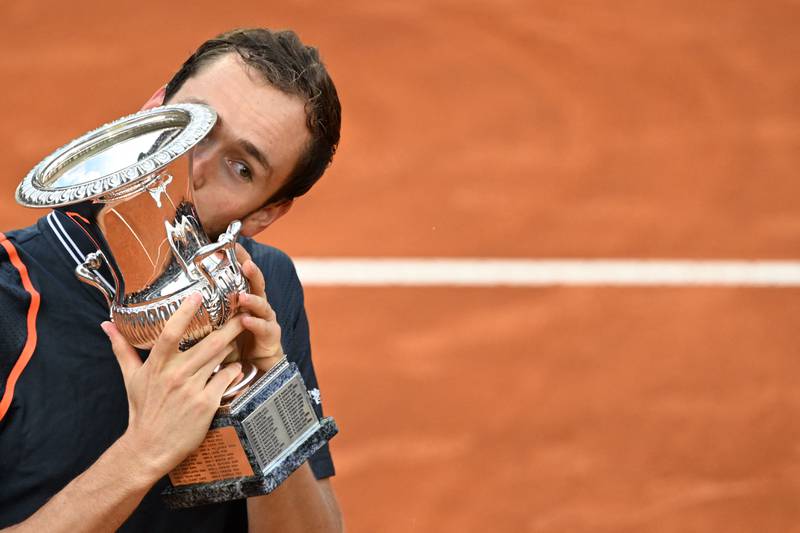 Daniil Medvedev's Italian Open triumph has added a new twist to the rankings rivalry. AFP