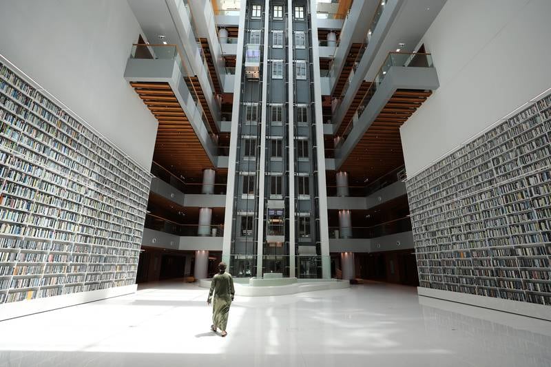 The Mohammed bin Rashid Library in Al Jaddaf, Dubai. Chris Whiteoak / The National