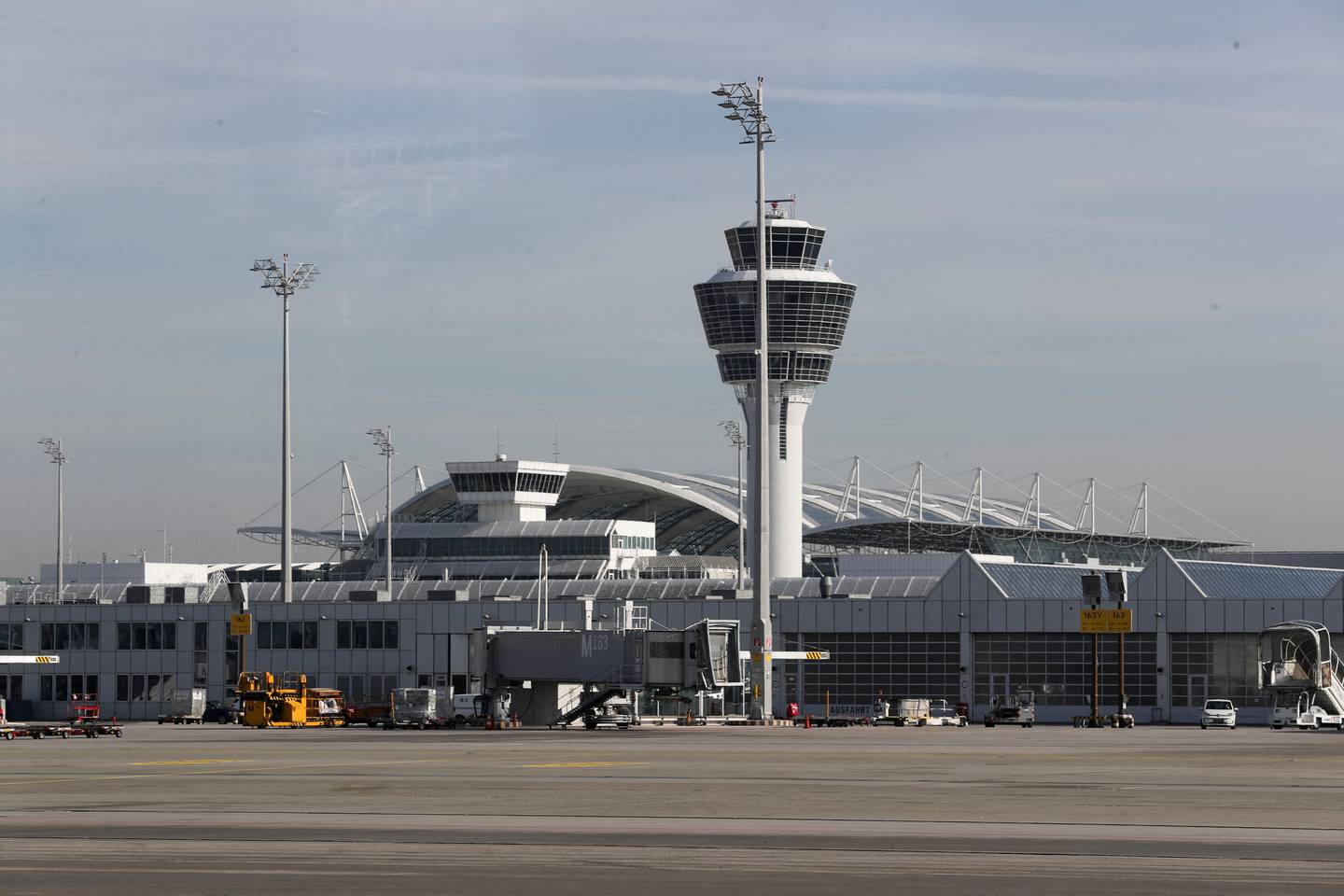 München International gehört zu den deutschen Flughäfen, die vom Streik am Freitag betroffen sind.  Reuters.