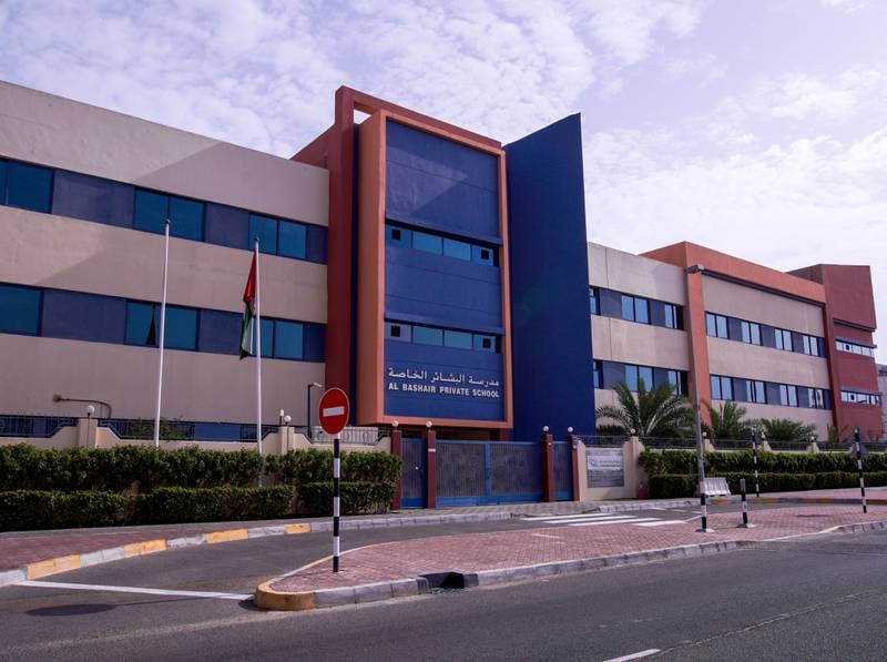 Al Bashair Private School is the only Ministry of Education curriculum private school on the list. Yearly tuition starts at Dh12,900. Photo: Victor Besa / The National