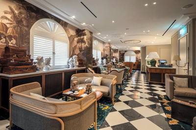 Guests can enjoy afternoon tea in The Parlour at The Great Scotland Yard Hotel in London. Courtesy The Scotland Yard Hotel