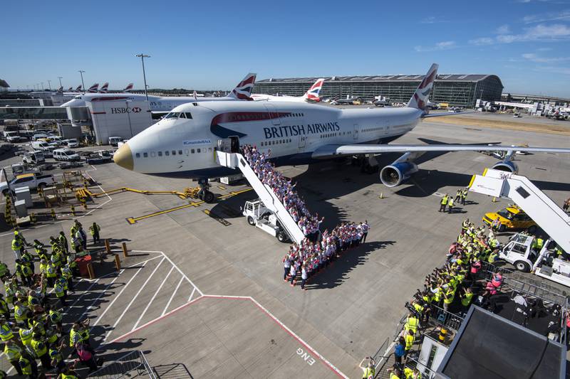 Members of Team GB arrive from Rio de Janeiro at Heathrow, after returning from the 2016 Olympic Games, which saw Great Britain's strongest Olympic performance in over a century.