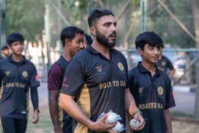 Rameez has fitted in coaching at the academy around playing for UAE against West Indies and preparing for the Cricket World Cup Qualifier in Zimbabwe later this month
