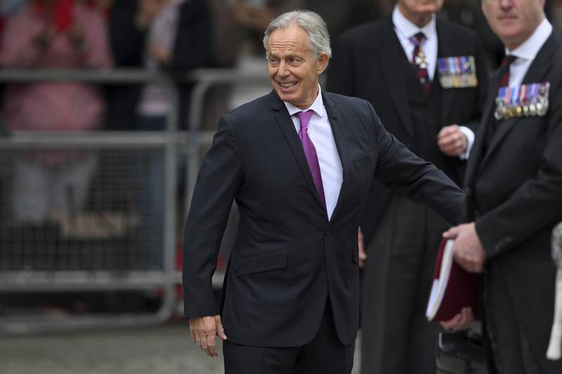 Tony Blair was UK prime minister from 1997 to 2007. AP