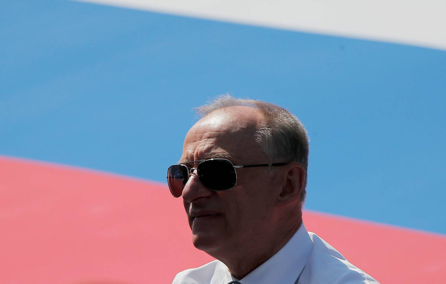 Russia's security council secretary Nikolai Patrushev attends a Second World War Victory Day parade at Red Square in Moscow in June 2020. Reuters