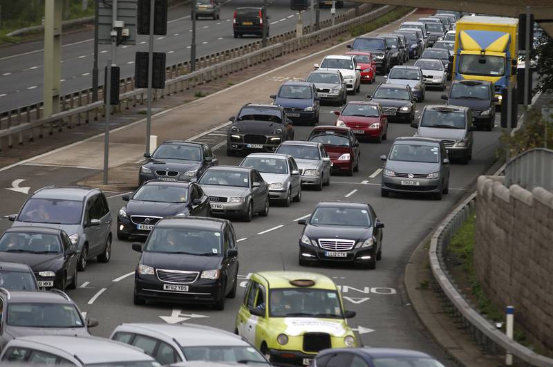 Heavy traffic is a source of frustration for motorists around the world. Reuters
