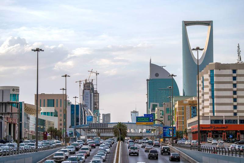 Saudi Arabia's electric vehicle market is growing as more motorists adopt sustainable modes of transport. Waseem Obaidi / The National