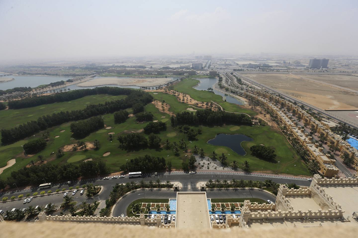 Al Hamra Golf Club in Ras Al Khaimah. Sarah Dea / The National