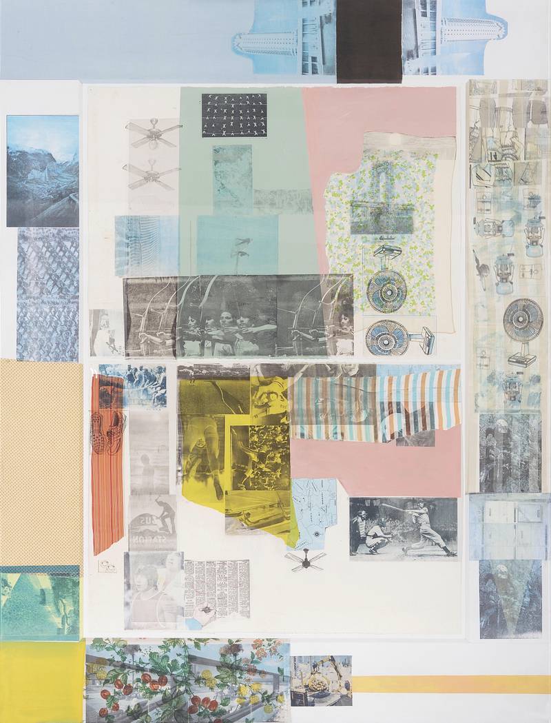 Robert Rauschenberg’s Rush 20 is part of the collection in Jakarta. Courtesy Museum Macan