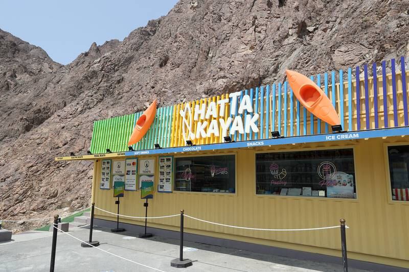 Hatta Kayak also has a new cafe and concession stands. Chris Whiteoak / The National