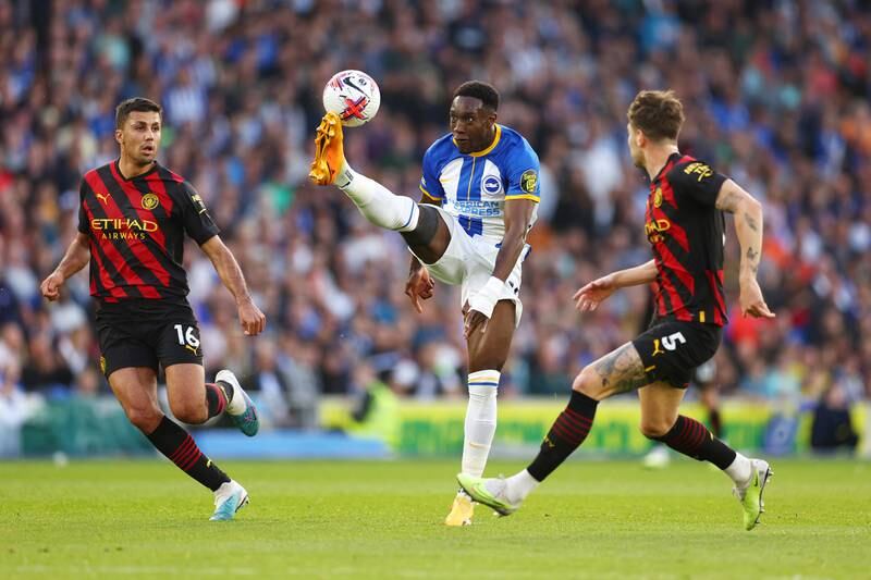 Danny Welbeck - 6. Took too long on the ball before taking a shot, allowing Foden to produce a block in the eighth minute. Unlucky to see his beautiful free kick come off the crossbar in the 19th minute. Getty