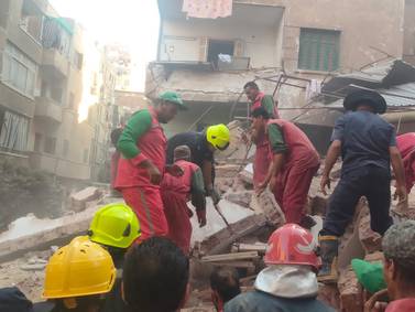 Four dead in Cairo building collapse