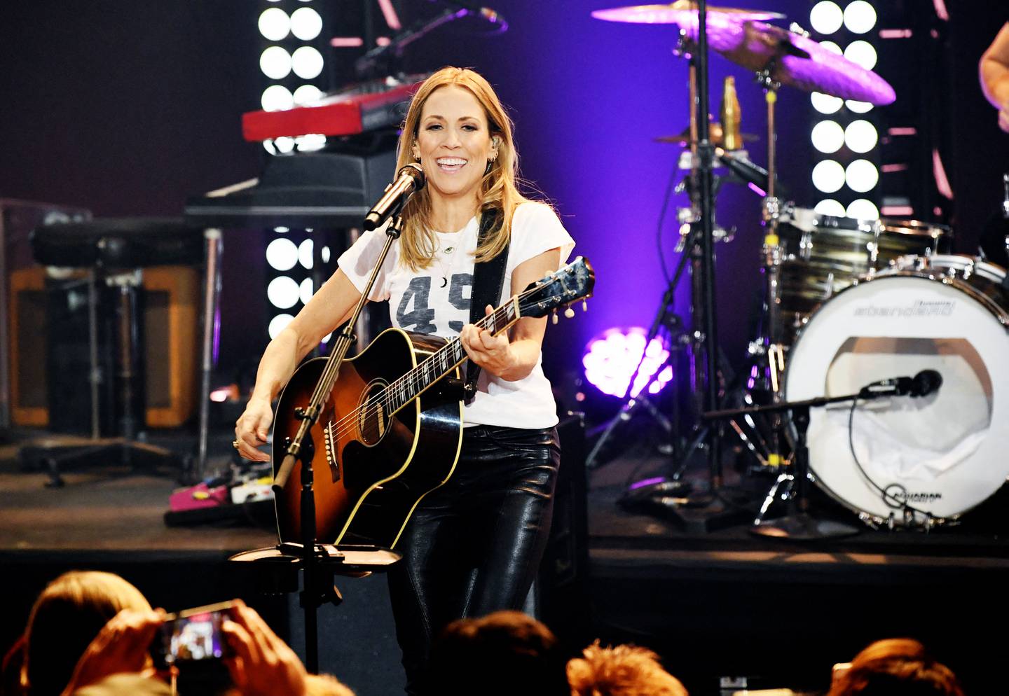 Sheryl Crow has been open about her brush with breast cancer 15 years ago. Getty Images via AFP