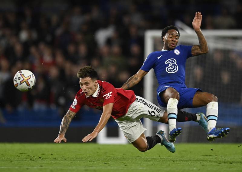 CB: Lisandro Martinez (Manchester United). The Argentine revelled in the scrappy contest against Chelsea and didn’t put a foot wrong, winning several tackles and marshalling his defence well. After a shaky start he has settled nicely into the Premier League. Reuters