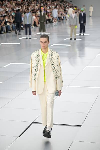 Louis Vuitton: Front Row - Paris Fashion Week - Menswear Spring/Summer 2019