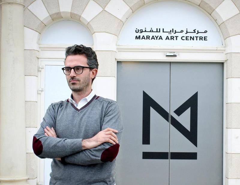 Artistic director Giuseppe Moscatello. Courtesy Al Maryah Art Centre