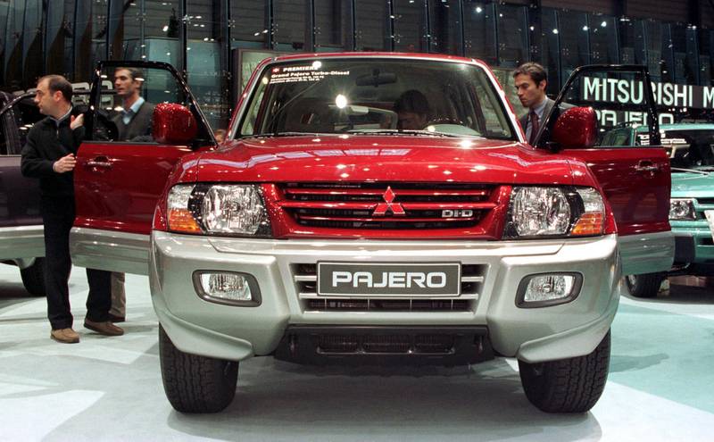A Mitsubishi Pajero 3.2 DI-D is displayed at the Geneva Car Show March 2. The Mitsubishi Pajero 3.2 DI-D is one of 1050 cars presented at the 70th Geneva Car Show from March 2 to March 10.PMV/HM/Reuters