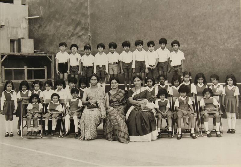 The Abu Dhabi Indian School class of 1992 in their primary school days. All photos: Tessy Koshy