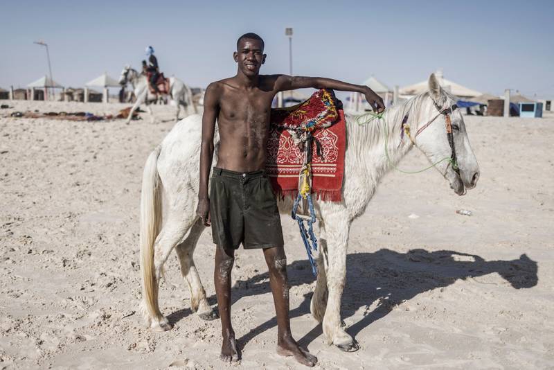These photos provide a snapshot of daily life in Nouakchott, Mauritania. All photos: AFP