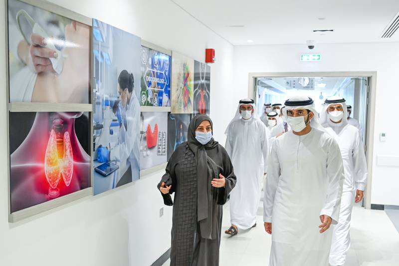 Sheikh Hamdan bin Mohammed, Crown Prince of Dubai, has inaugurated a new outpatient building at Dubai Hospital. All photos: @DXBMediaOffice 