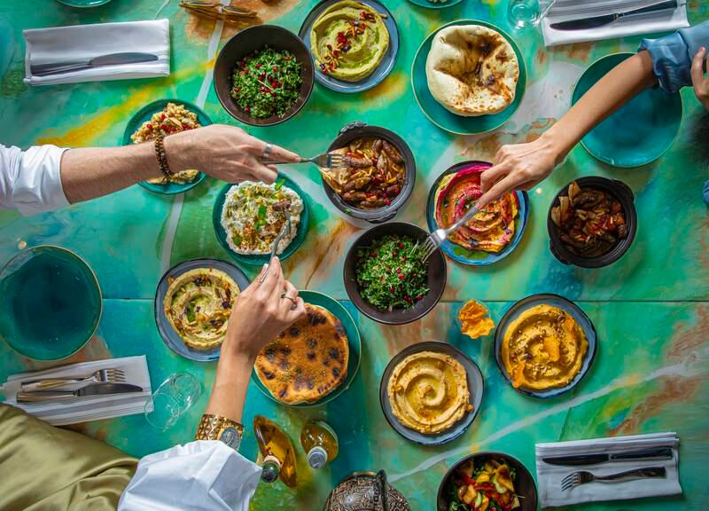 The iftar has a small plate and low-waste ethos.