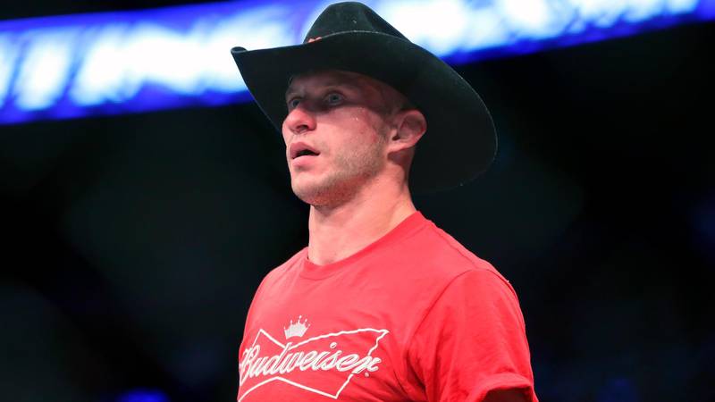 Donald 'Cowboy' Cerrone took on Conor McGregor in the main event of UFC 246 in Las Vegas. AP