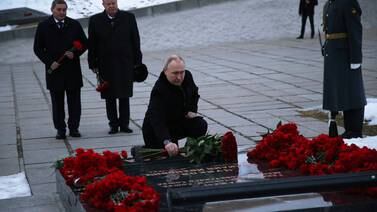 An image that illustrates this article Putin draws on Stalingrad to predict victory over 'new Nazism' in Ukraine