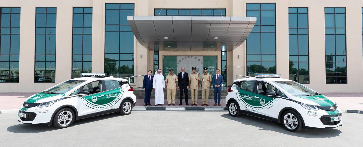 Chevolet Bolt EVs are now being used by Dubai Police. Chevrolet