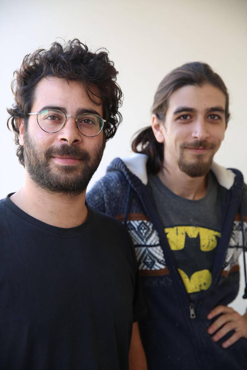 STILL RECORDING directors Ghiath Ayoub (left) and Saeed Al Batal