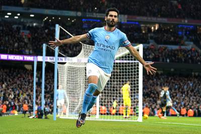 Ilkay Gundogan won five Premier League titles, two FA Cups, four League Cups, and the Uefa Champions League during his seven years at Manchester City. PA
