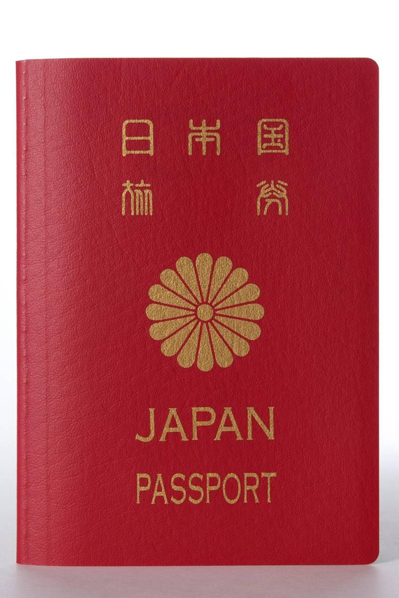 Japanese Passport isolated on white background. Getty Images