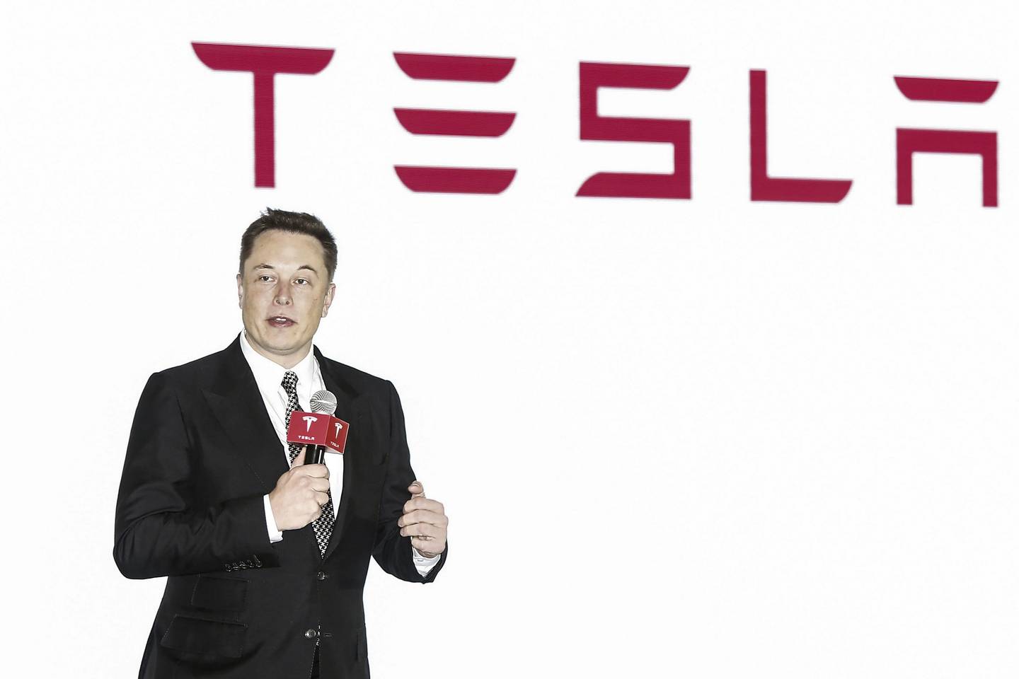 Tesla chief executive and co-founder Elon Musk. AP