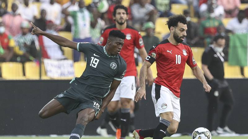 An image that illustrates this article Egypt's defeat in Afcon opener met with bitter humour and sarcasm