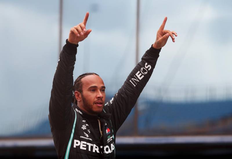 Mercedes' Lewis Hamilton is the most successful F1 driver of all time. Reuters