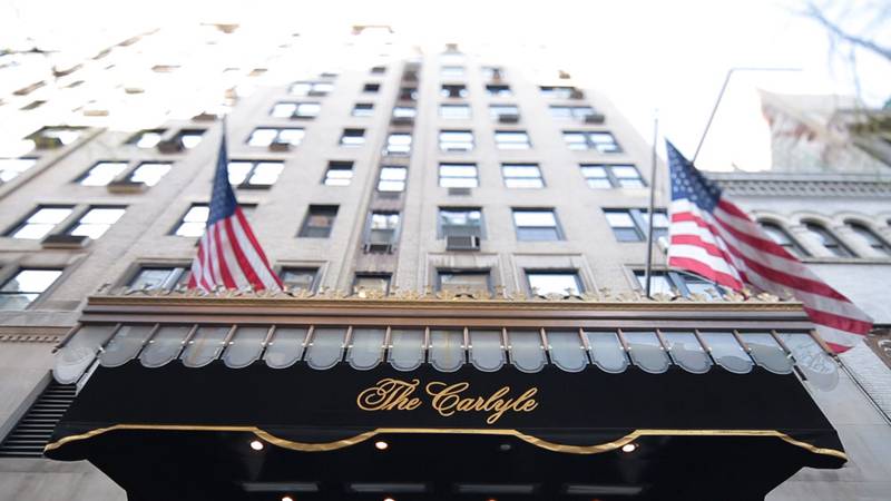The Carlyle Hotel in Manhattan. Photo: Alwaysathecarlyle.com