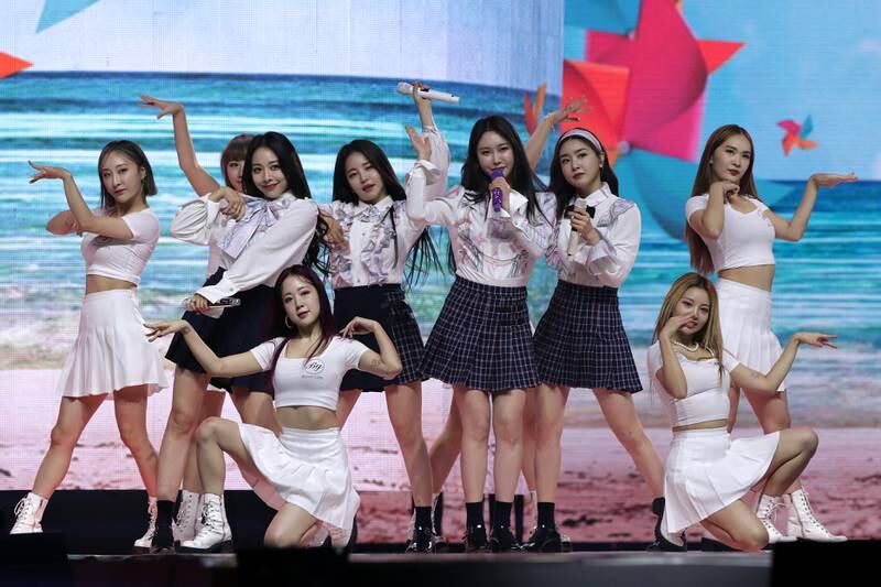 Girl group Brave Girls released the single 'Rollin' in 2017 but the song saw a surge in popularity after a video of them performing it went viral in 2021. Getty Images